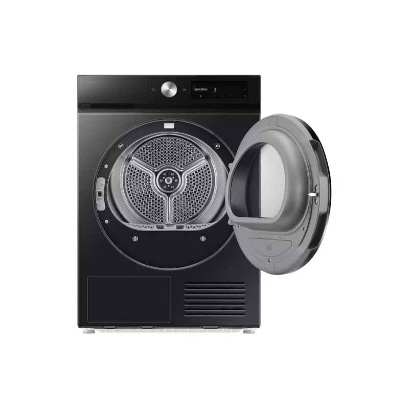 Samsung džiovyklė DV90DB7845GBU4, juoda, 9 kg, energijos klasė A, Higienos priežiūra, šilumos siurblys