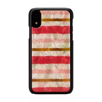 Išmaniojo telefono dėklas iKins, skirtas iPhone XR — trumpas „pyrago“ dizainas, juodas
