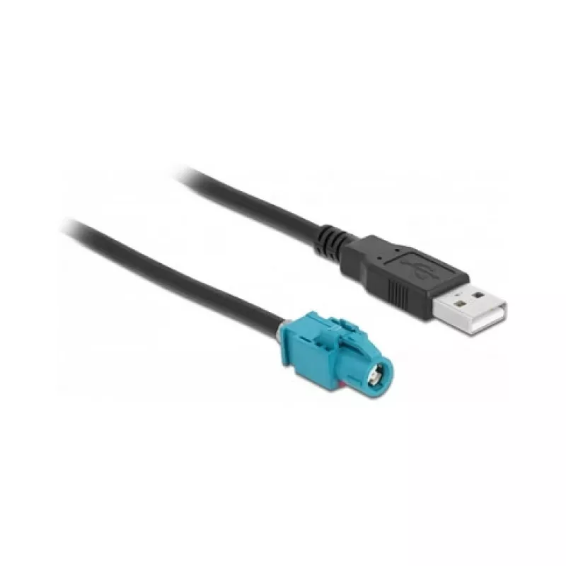 HSD Z laidas, lizdas į USB 2.0 Type-A kištuką, 1 m, DeLOCK