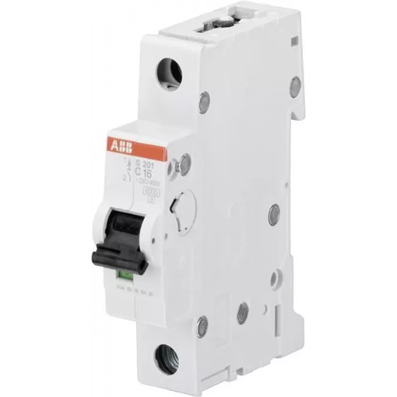 ABB grandinės pertraukiklis C1A S201-C1 pro M comp. 6kA 1-polis C-charakt. S201-C1 (2CDS251001R0014)