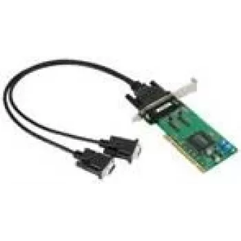 Moxa CP-132UL-DB9M žemo profilio PCI nuoseklusis adapteris - 2 x RS-422/485