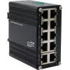 Tinklo komutatorius Exsys EX-62025 10 prievadų 10/100/1000 Mbps, 12–48 VDC maitinimas
