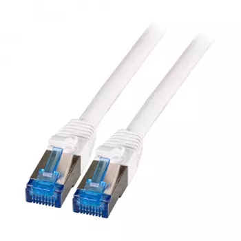 EFB-Elektronik RJ45 komutacinis kabelis Cat.6A S/FTP TPECat.7 instaliacinis kabelis superflex Balta 0,15m Manufacturer: EFB Elektronik (K5525FWS.0,15)