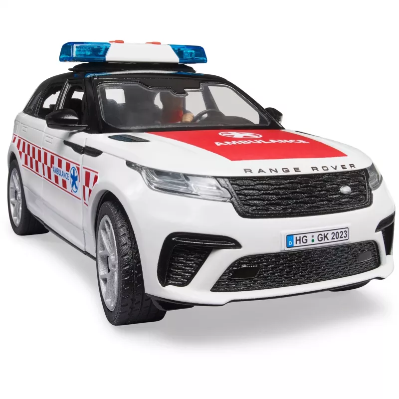 Transporto priemonė Range Rover Velar gaisrinė su figūrėle