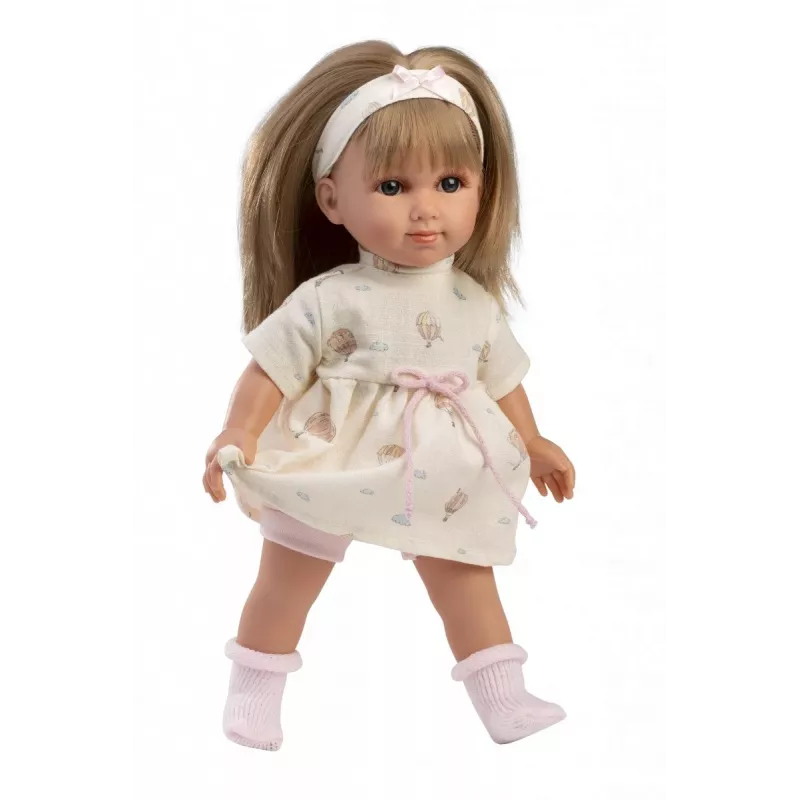 Lėlė Llorens Elena 35 cm — realistinės savybės, minkštas kūnas