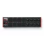 Akai LPD8 MKII MIDI klaviatūra 8 klavišai USB Juoda, Raudona