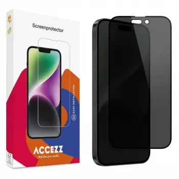 Privatumo stiklo ekrano apsauga GUAN, skirta Apple iPhone 16 Pro Max, apsauganti nuo akinimo, su privatumo filtru
