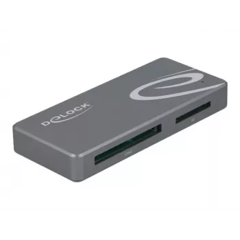 Card Reader DeLOCK USB Type-C, skirtas CFast SD + USB Hub