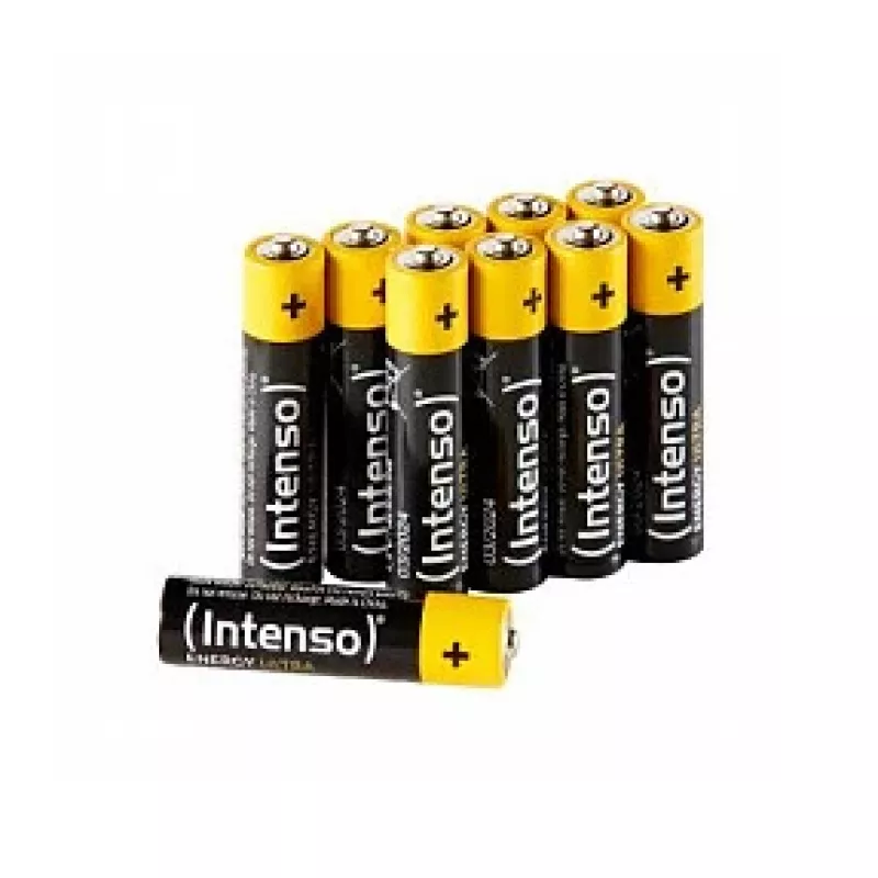 Intenso Batteries Energy Ultra AAA LR03 pakuotė po 10 vnt. susitraukiančioje plėvelėje