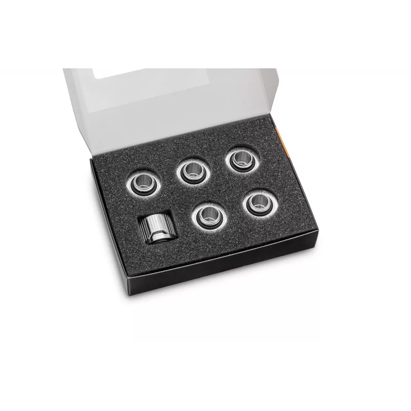 Jungtis EK Water Blocks EK-Quantum Torque 6-Pack STC 10/16 Žalvaris Nikelis Sidabrinis