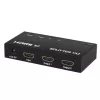 HDMI vaizdo skirstytuvas SAVIO CL-42 — 2x HDMI išėjimai, 1920x1080, 36 bitų spalvų gylis, metalinis korpusas, 5V/1A