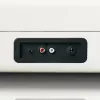 Pavarų diržo patefonas Lenco TT-115CR kreminis — lagamininis grotuvas, USB įrašymas, Bluetooth 5.0, 33/45/78 aps./min.