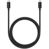 Satechi ST-YTB100K Thunderbolt kabelis 1 m 40 Gbit/s Juoda