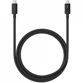 Satechi ST-YTB100K Thunderbolt kabelis 1 m 40 Gbit/s Juoda