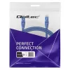 Patchcord kabelis QOLTEC 54534 2xRJ45 UTP CAT6 5m juodas