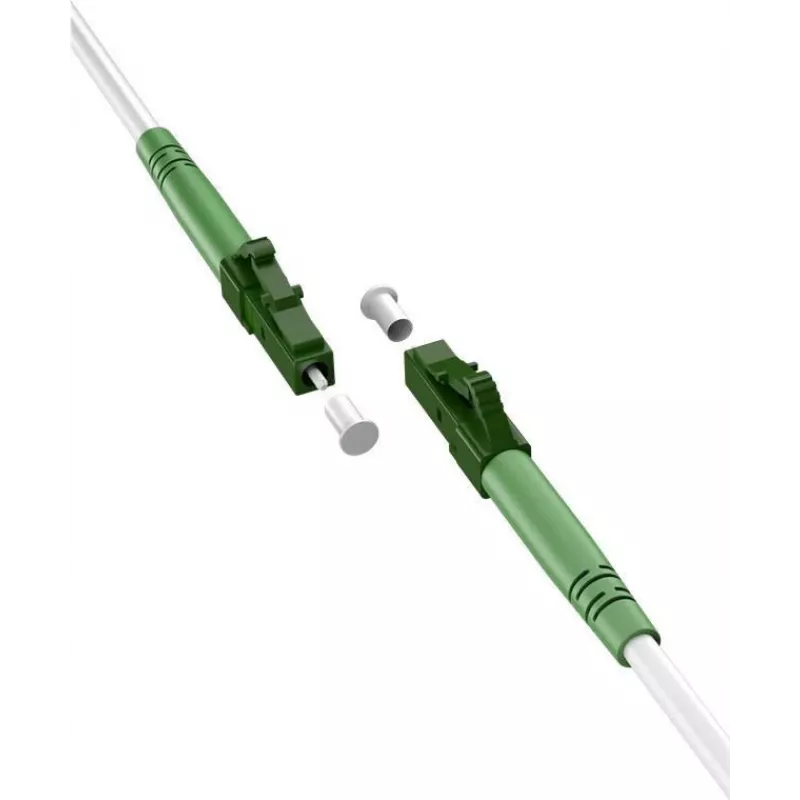 Goobay 59588 šviesolaidinis kabelis 10 m LC/APC FTTH OS2 Baltas (59588)