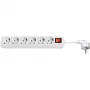 Maitinimo ilgintuvas Wentronic 38845 5m 6 AC lizdai Vidinis Baltas