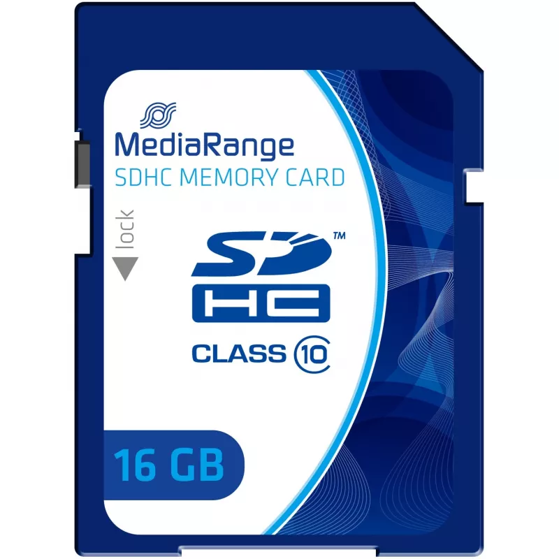 Atminties kortelė MediaRange 16GB SDHC Class 10 MR963