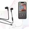 LogiLink USB-C garso adapteris USB-C/M į 2x USB-C/F 60W PD balta