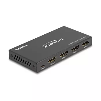DeLOCK HDMI jungiklis 3 x HDMI į 1 x HDMI išėjimas 8K 60 Hz