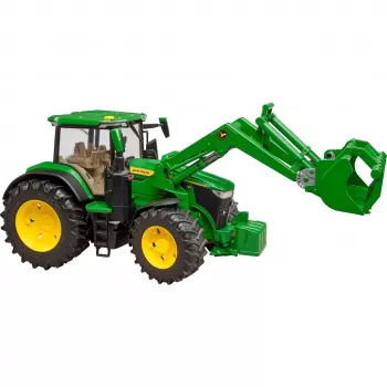 Traktorius BRUDER John Deere 7R 350 žaislas — ABS, rekomenduojamas amžius 3+