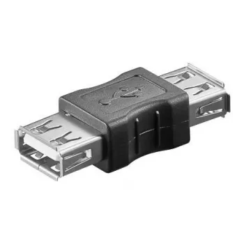 Microconnect USBAFAF jungčių adapteris USB A juodas