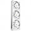 Kompiuterio korpuso ventiliatorius NZXT F360X 120 mm Baltas, 360×30×120 mm
