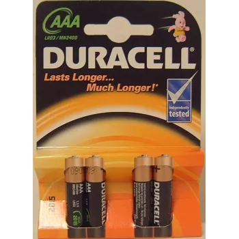 Duracell | AAA/LR03 | Šarminė Basic MN2400 | 4 vnt.
