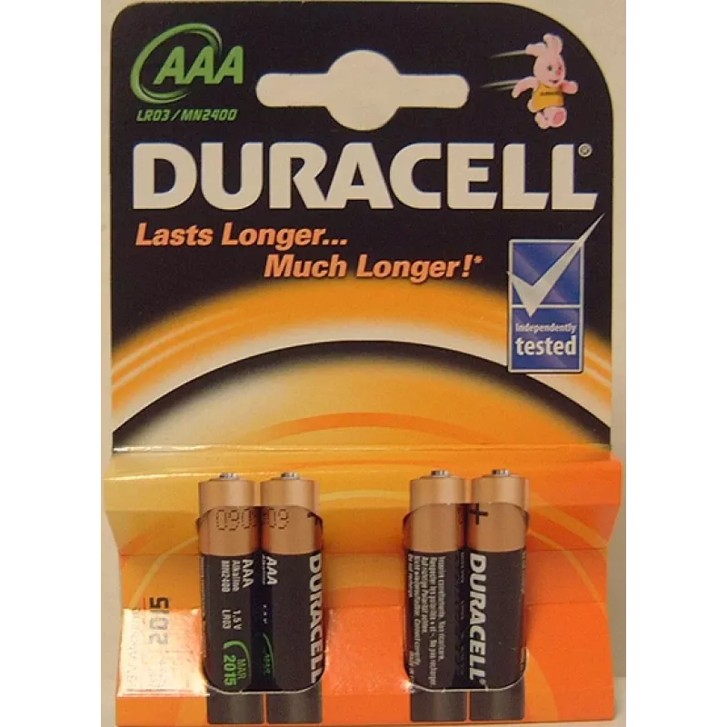 Duracell | AAA/LR03 | Šarminė Basic MN2400 | 4 vnt.