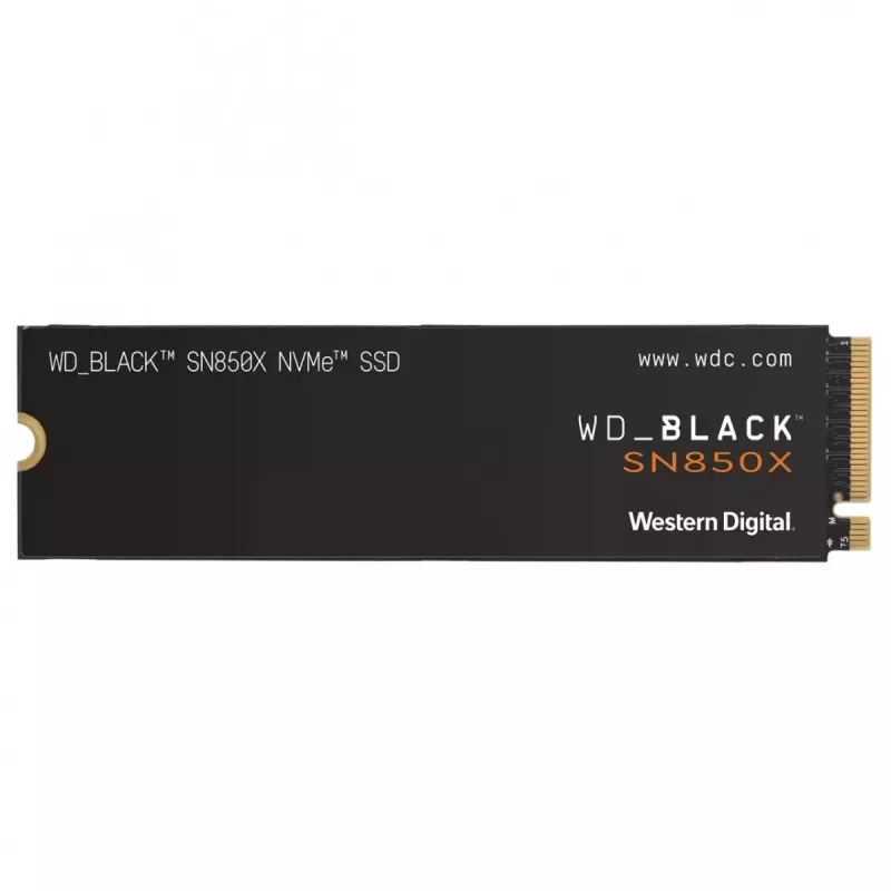 WD Juoda SN850X 2TB SSD M.2 2280 NVME PCI-E Gen4 kietojo kūno diskas (WDS200T2X0E)