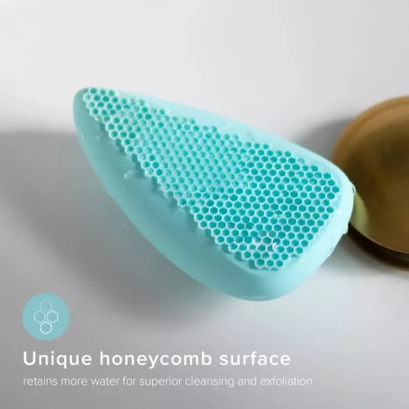 Veido valymo šepetėlis Homedics FAC-350-EUA Honeycomb Silicon, silikoninė korėto tipo galvutė švelniam valymui