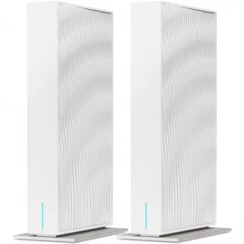 Acer Wave 7, Wi-Fi 7 maršrutizatorius, EU kištukas, dviejų vienetų rinkinys, belaidis maršrutizatorius Gigabit Ethernet, dviejų juostų (2,4 GHz + 5 GHz arba 2,4 GHz + 6 GHz)