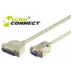 Microconnect IBM029 serijinis laidas, pilkas, 3 m, DB-9, DB-25