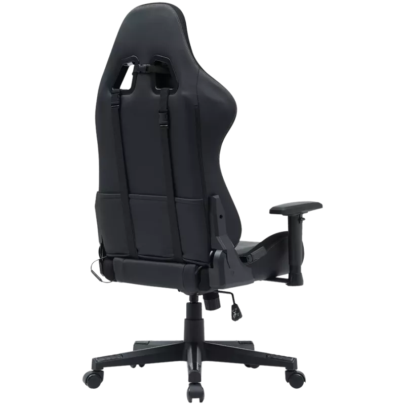 Žaidimų kėdė CANYON Irida RGBCH03 RGB juoda ergonomiško dizaino, reguliuojami porankiai, atlošiama atlošas
