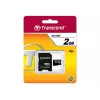 „Flash“ kortelė Transcend 2 GB MicroSD TS2GUSD