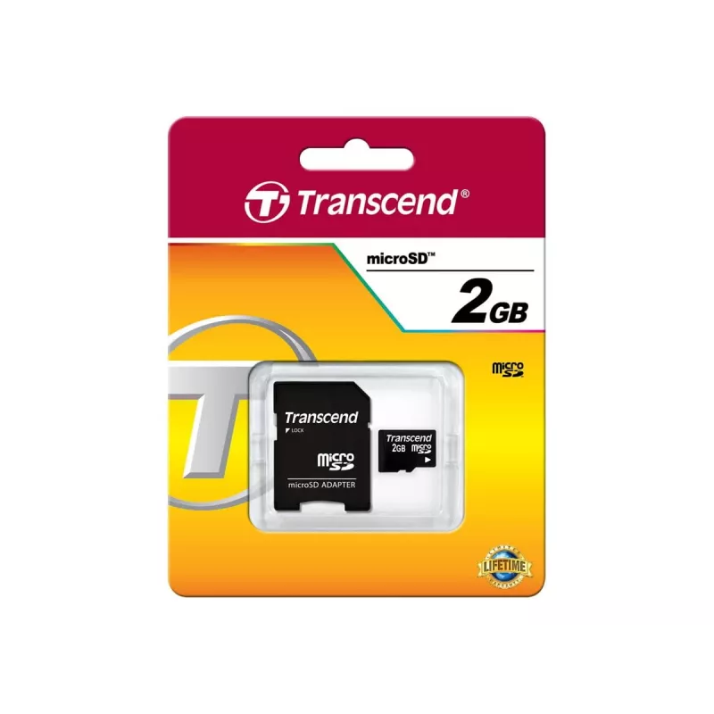 „Flash“ kortelė Transcend 2 GB MicroSD TS2GUSD