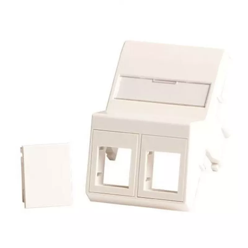 Lanview LVN127871 sieninis dangtelis / jungiklio gaubtas balta