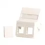 Lanview LVN127871 sieninis dangtelis / jungiklio gaubtas balta