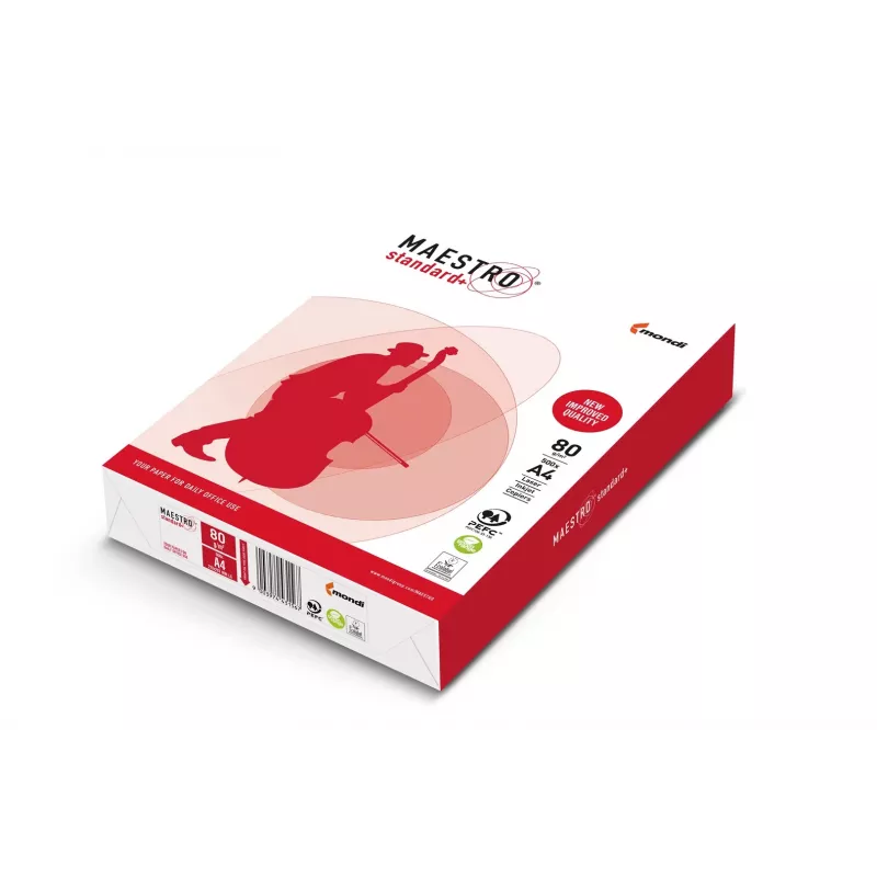 Kopijavimo popierius Igepa Office Maestro Standard Plus A4 80 g/m² 500 lapų