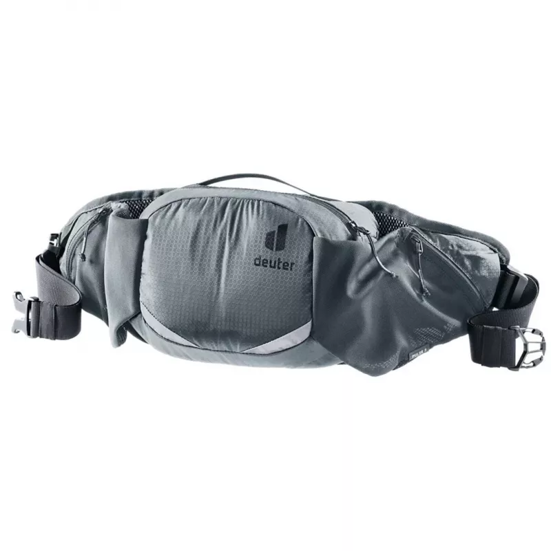 Juosmens krepšys DEUTER Pulse 3, inkstams pritaikytas, reguliuojamas diržas, 3 L, Graphite, 330 g