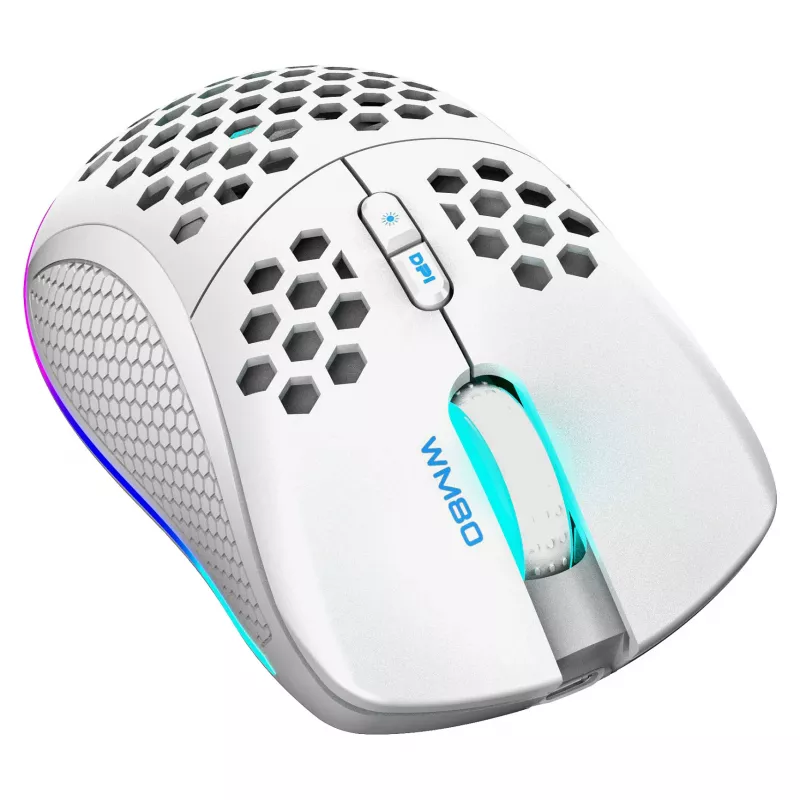Žaidimų pelė Deltaco GAM-120-W RF belaidė USB Type-C