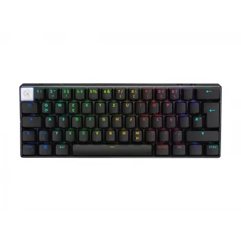 Logitech G PRO X 60 klaviatūra žaidimams USB RF Wireless Bluetooth QWERTZ vokiška juoda