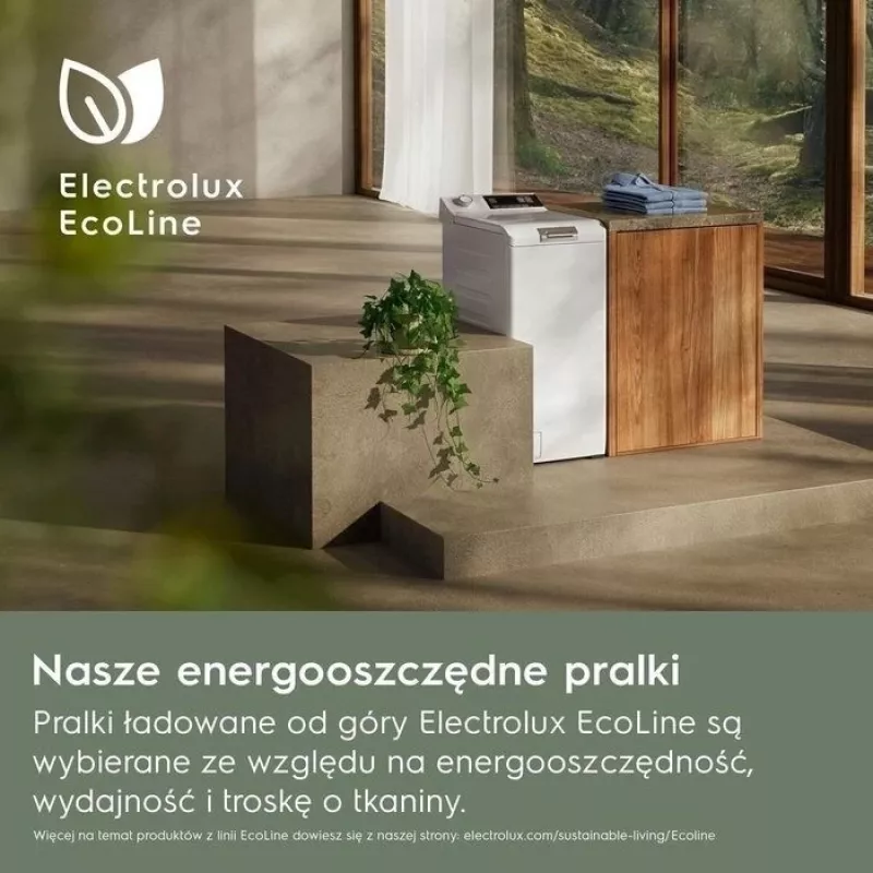 Skalbimo mašina Electrolux EW6T537P 7 kg, energinio efektyvumo klasė A