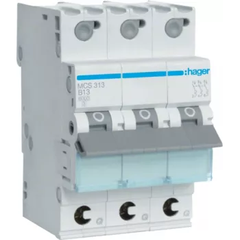 Hager MCS313 grandinės pertraukiklis C tipo 3 (MCS313)