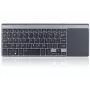 Belaidė RF pilno dydžio klaviatūra TRACER TRAKLA46934, QWERTY anglų k., 2,4 GHz nano imtuvas, membraninė, juoda/pilka