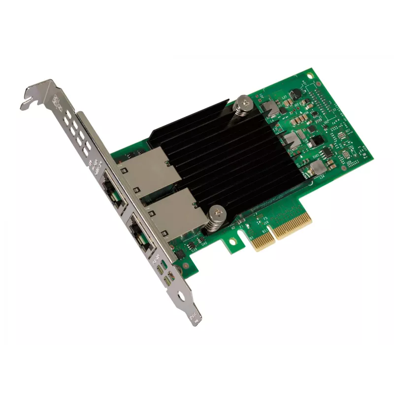 Intel Ethernet Converged Network Adapter X550-T2 - tinklo adapteris - PCIe 3.0 x4 Low-Profile - 10Gb Ethernet x 2 (X550T2BLK)