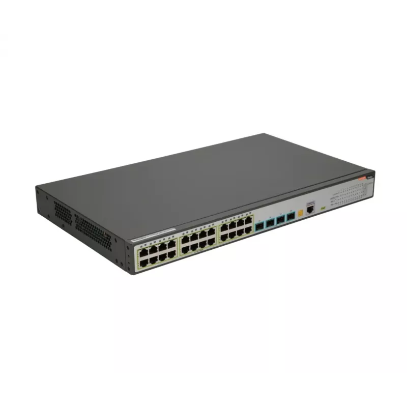 Valdomas komutatorius FiberHome S4820-28T-X-PE-AC L2/L3 Gigabit Ethernet 24 prievadai PoE