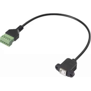 Renkforce USB 2.0 adapterio kabelis [1x 2.0 lizdas B - 1x gnybtų jungtis] RF-6443972 30 cm (RF-6443972)