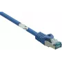 RF-5044976 RJ45 tinklo kabelis, komutacinis kabelis CAT 6a S/FTP 0,50 m mėlynas, antipirenas 1 vnt. (RF-5044976)