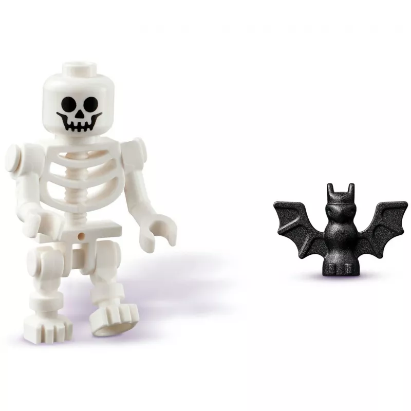Konstravimo žaislas LEGO Iconic Halloween Barn 40721 rinkinys, 205 dalys, 1 minifigūrėlė, 140×170×60 mm